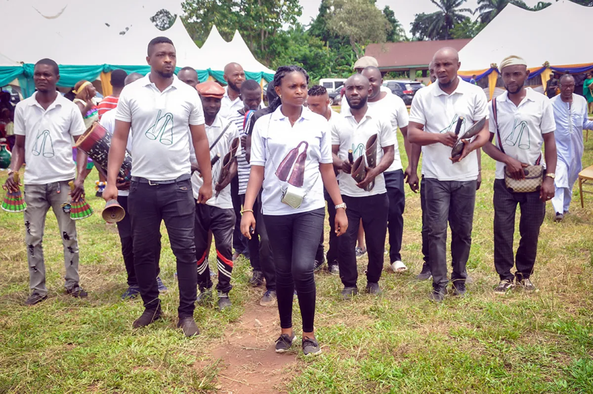 Distribution during a foundation outreach