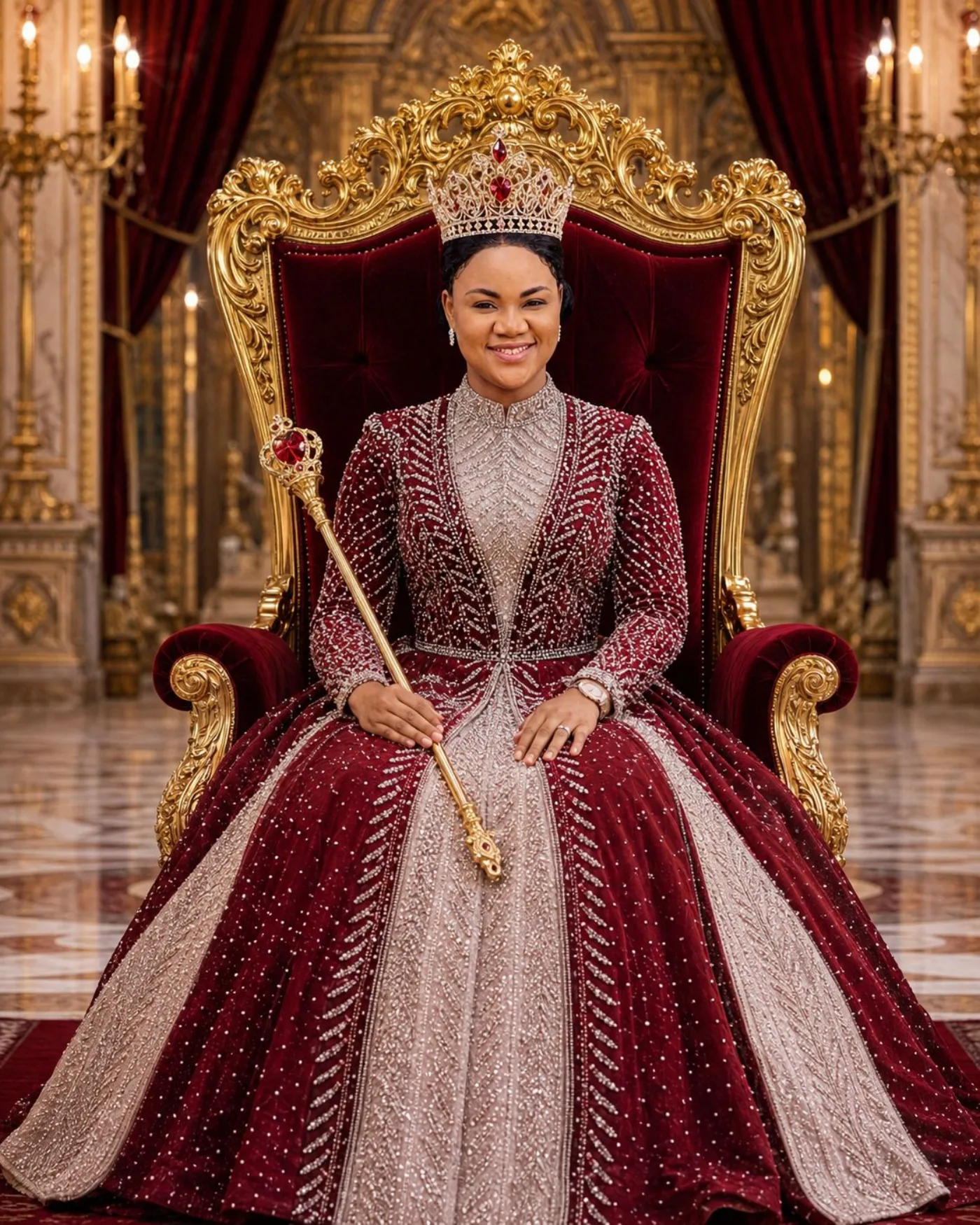 State portrait of Ambassador Princess Onyinye Gift Uwaechia